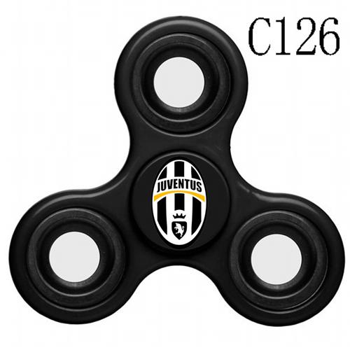 Juventus 3 Way Fidget Spinner C126-Black - Click Image to Close